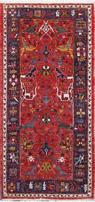 Kazak Tappeto 110x240 (Pakistan) Annodato A Mano