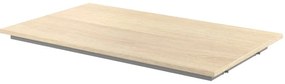 Top per lavabo  SENSEA L 60 x H 1 x P 35.5 cm beige truciolare, legno effetto naturale