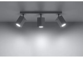 Faretto MERIDA 3 3xGU10/40W/230V bianco