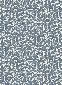 Josephine Munsey Carta da parati Frond Ogee - Bude Blue