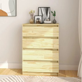 Armadietto 60x36x84 Cm İn Legno Massello Di Pino /