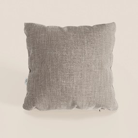 Lyon cuscino disponibile in diversi colori realizzato in morbido tessuto intrecciato impermeabile T06 tortora