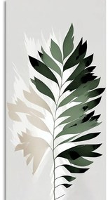 Stampa su tela – Felce con un tocco di minimalismo