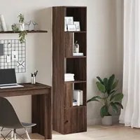 Libreria Rovere Marrone 40x36x189 cm in Legno Multistrato 848247