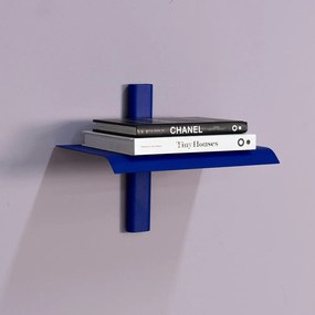 Mensola blu in metallo 28 cm Hola – Spinder Design