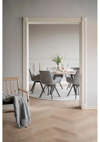 Set di sedie da pranzo grigia in imbottito 2 pz Norwell – Rowico