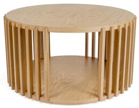 Tavolino in rovere , ø 83 cm Drum - Woodman
