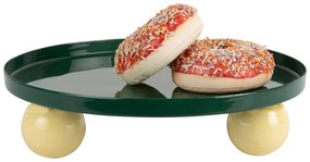 Vassoio decorativo in metallo ø 25 cm Double Funky – PT LIVING
