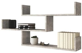 Mensola TRIO 55x119 cm grigio