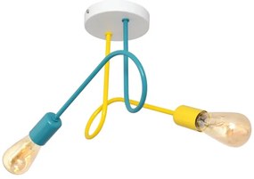 Plafoniera per bambini OXFORD 2xE27/15W/230V