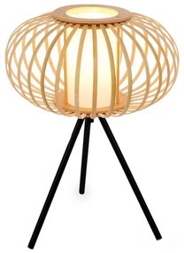 Briloner 7759011 - Lampada da tavolo 1xE27/10W/230V bambù