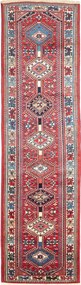 Yalameh Tappeto persiano 300 x 80 Rosso (Iran) Annodato A Mano