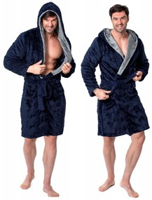 Accappatoio Jordan Navy-Grey L