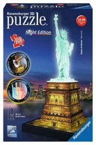 Puzzle 3D Night Edition Ravensburger 12596 (108 pcs) 216 Pezzi 108 Pezzi
