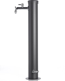 Fontana da Giardino con Doppio Rubinetto Belfer 42/ARR Antracite...
