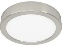 Plafoniera Moderna Fueva 5 In Acciaio Nichel Satinato Led Integrato 11W Ip20