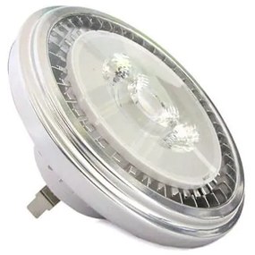 Lampada Faretto Led AR111 G53 AC/DC 12V 15W Bianco Neutro Angolo 35 Gradi