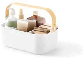 Organizzatore per bagno in plastica bianca Bellwood - Umbra