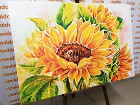 Stampa su tela – Splendido girasole