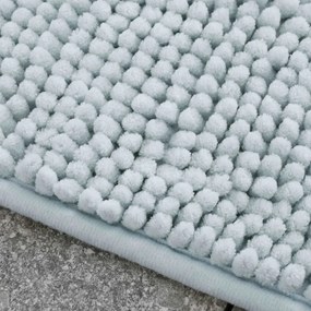 Tappetino da bagno blu 80x50 cm Bobble - Catherine Lansfield