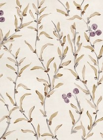 Coordonne Tapete Wild Blackthorn - Prune
