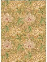 Morris & Co Carta da parati Windrush - Gold/ Thyme