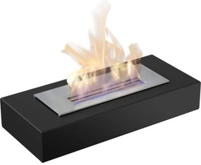 BIO camino INDIA 8,5x49 cm 2,5 kW nero