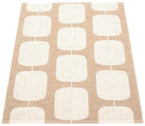 Tappeto da interno/esterno beige/color crema 70x100 cm Sten Light Nougat – Pappelina