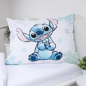 Set copripiumino e federa da bambini bianco in cotone per letto singolo 140x200 cm Lilo and Stitch "Ohana White" – Jerry Fabrics