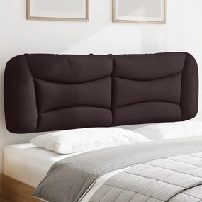 Cuscino testiera marrone scuro 160 cm in tessuto