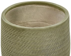 Vaso per piante verde ⌀ 39 cm LIVADIA Beliani
