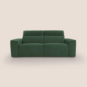 Clark Divano modulare con opzione relax elettrico in tessuto smacchiabile impermeabile T17 verde