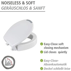 Sedile per WC Comfort bianco Secura - Wenko