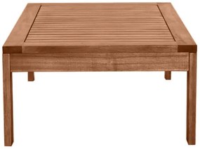 Tavolino da salotto da giardino in legno massello L90 cm SALVADOR