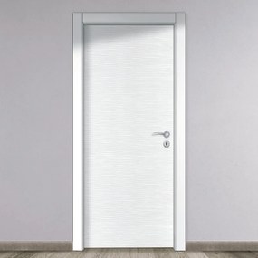 Porta battente Louvre bianco L 80 x H 210 cm sinistra