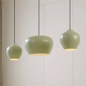 Lampada a sospensione Malisa Lucande, dimmerabile, Verde, Soggiorno / Sala da pranzo, Metallo, Scandinavo, Lampada a sospensione