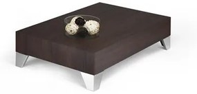 Tavolino per divano, Evolution 90, Rovere Moro Wenge