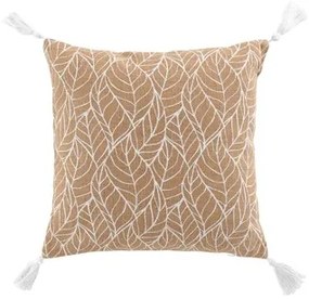 Douceur d intérieur  cuscini COUSSIN DEHOUS. COMPR. POMPONS 40x40 CM JUTE IMPRIME/POLYCOTON U  Douceur d intérieur