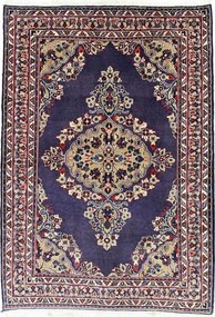 Sarouk Tappeto persiano 110 x 150 Blu (Iran) Annodato A Mano