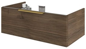 Mobile da bagno sotto lavabo SENSEA Neo lucido L 90 x H 32 x P 48 cm 1 cassetto, lavabo non incluso