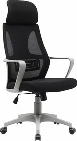Sedia da ufficio Q-095 nera – 60x50x117 cm