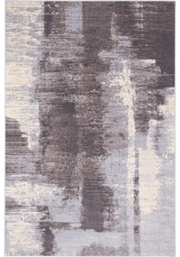 Tappeto in lana grigio 160x240 cm Mist - Agnella