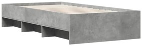 Giroletto grigio cemento 90x200 cm in legno multistrato