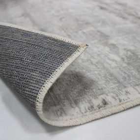 Tappeto in grigio chiaro in misto cotone 140x200 cm Persan – douceur d'intérieur