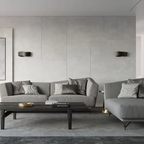 Sollux SL.1019 - Applique TILA 1xG9/40W/230V 30 cm nera