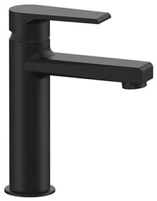 Miscelatore lavabo medio nero opaco Mariani serie Artic scarico incluso