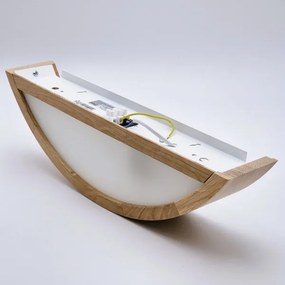 Applique OAK 1xE27/60W/230V quercia