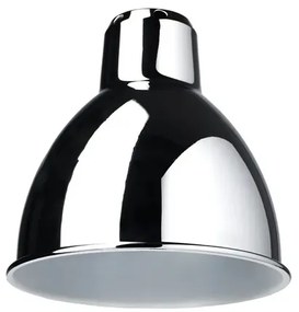 Paralume Classic Round Ø140 Chrome - Lampe Gras