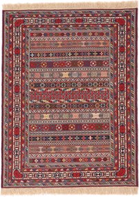 Kilim Tappeto 190x150 (Iran) Tessuto A Mano