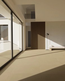 Gres Porcellanato Effetto Cemento Contemporaneo Tortora 60X60 - Eman575